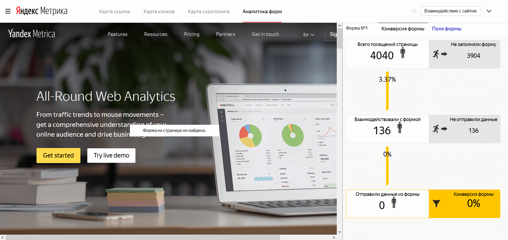 Яндекс.Метрика: все карты на стол!