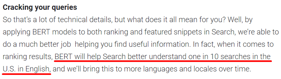 Алгоритм BERT: всё, что о нём нужно знать
