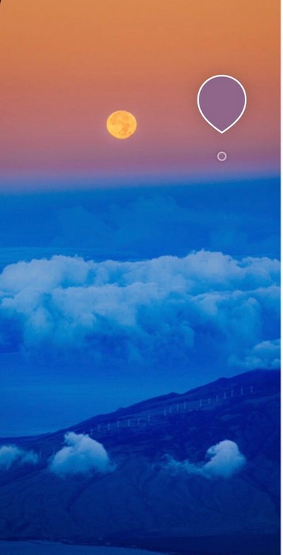 выбор цвета в сторис