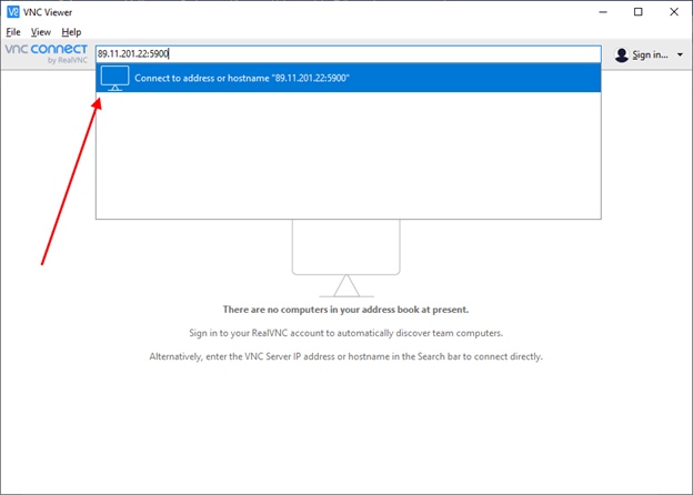 Как подключиться к серверу по VNC