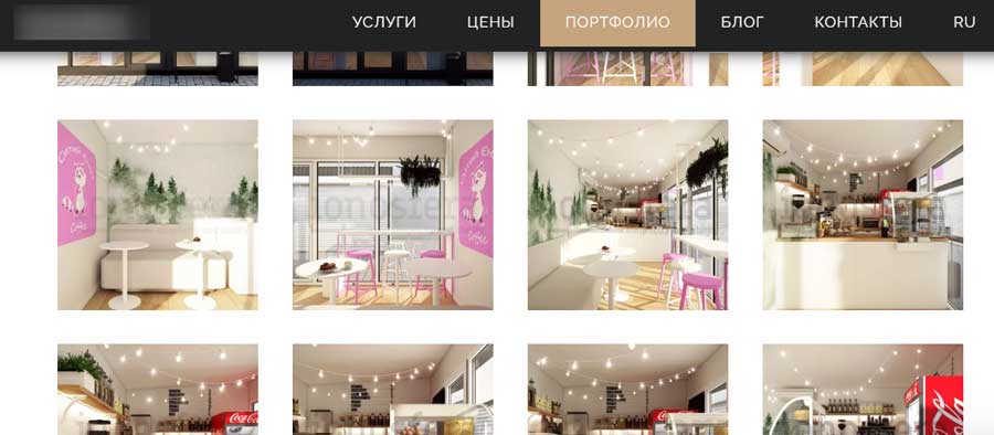 Разный контент в галереи Разный контент в галереи