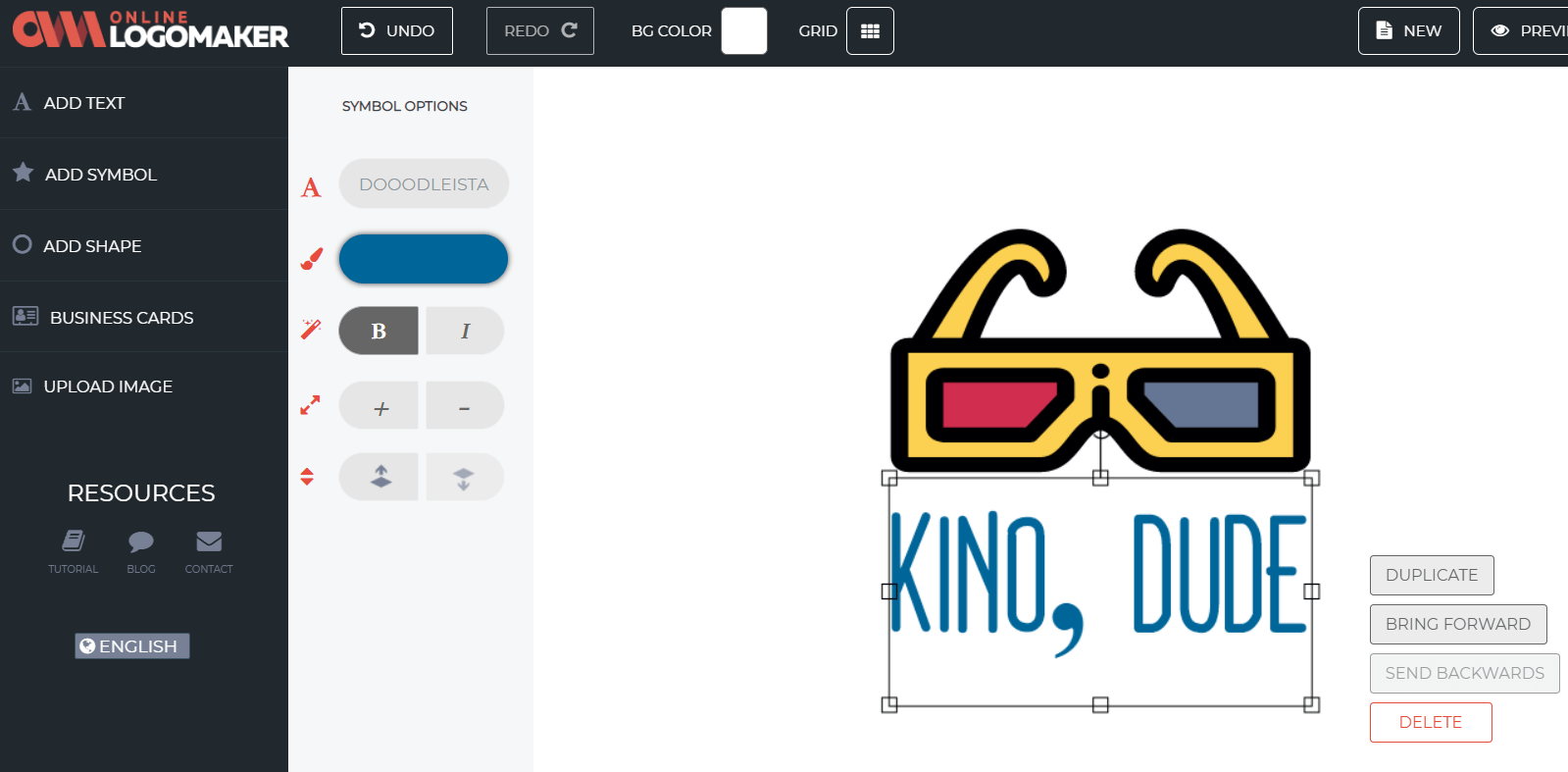 редактор лого онлайн