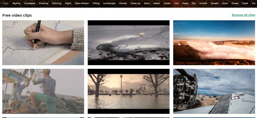 бесплатные видеоклипы для сайта