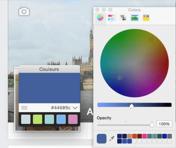 определение цветов