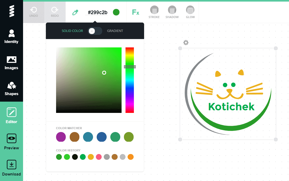 онлайн конструктор лого