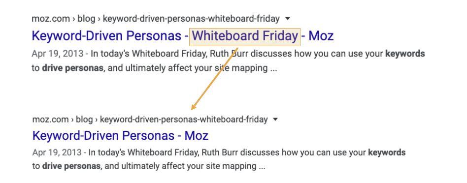 Удалили название категории