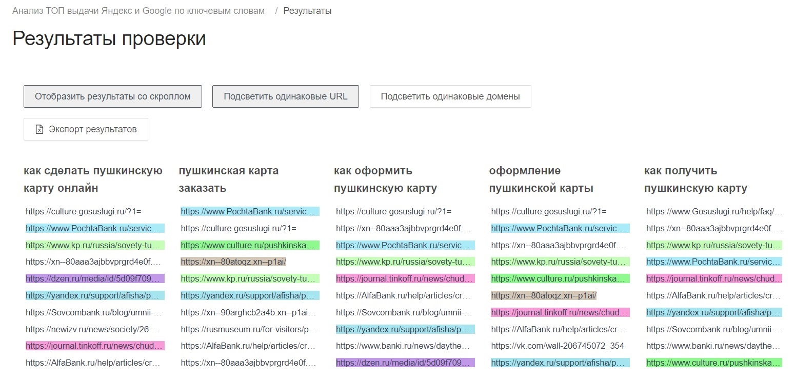 Как спарсить топ выдачи онлайн