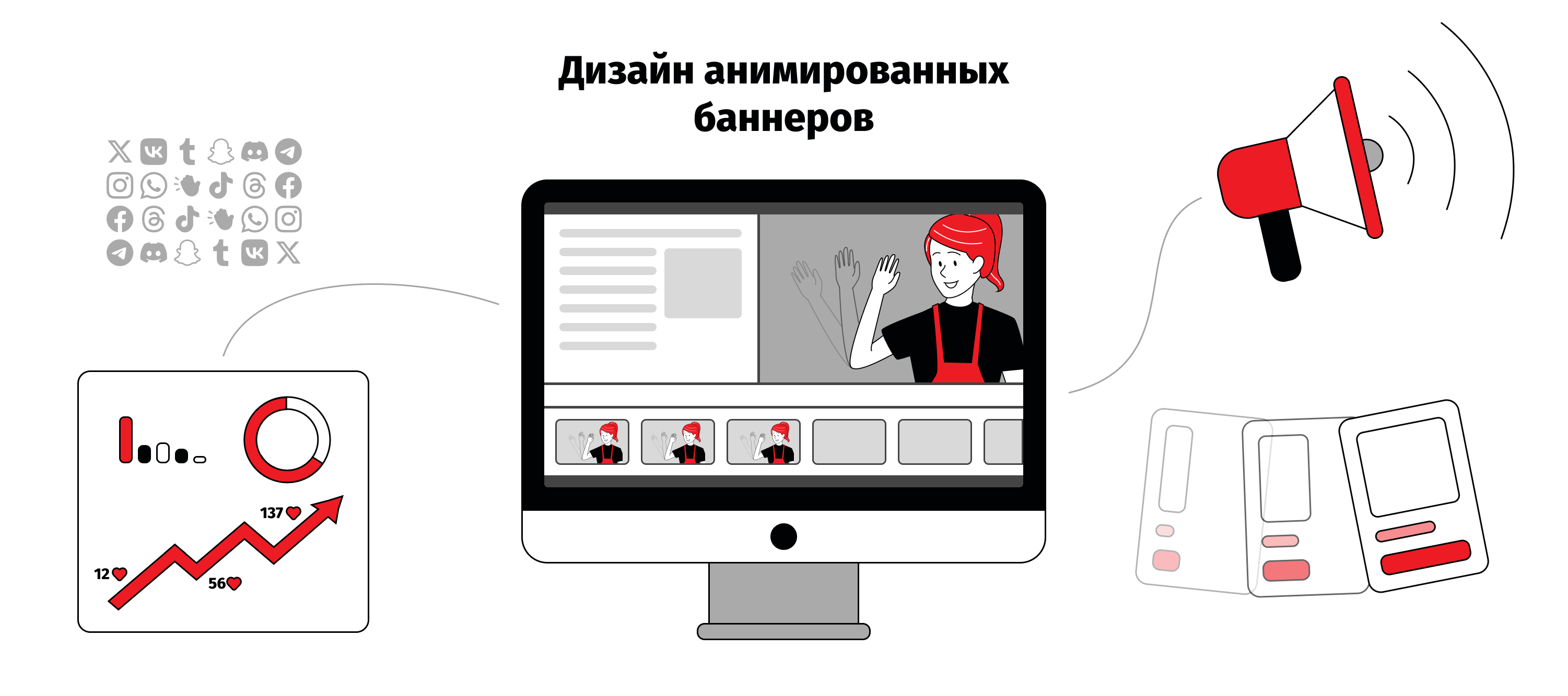 Дизайн анимированных баннеров