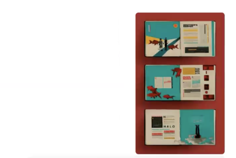 Решил вернуться к одному из ранних референсов,
                            который мне нравился, и попробовать поработать с текстом