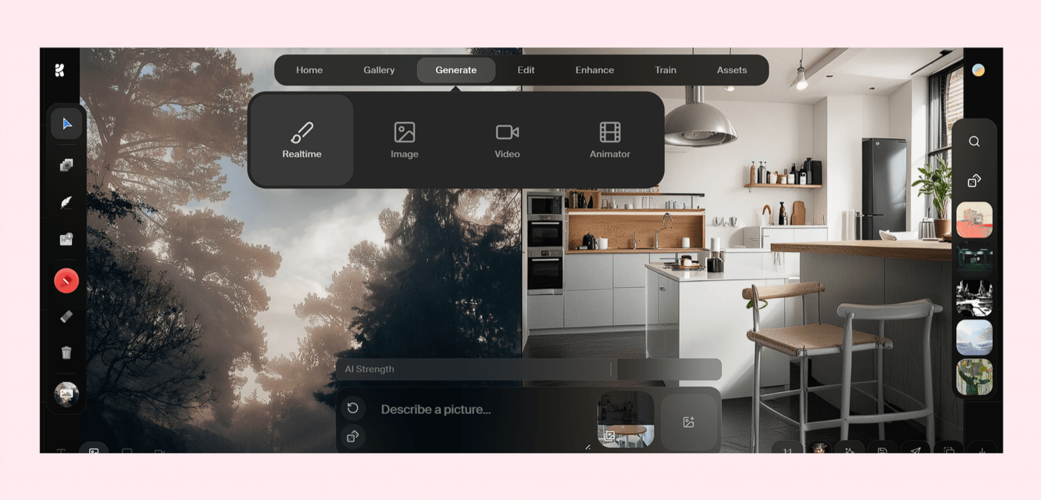 Функция Real time