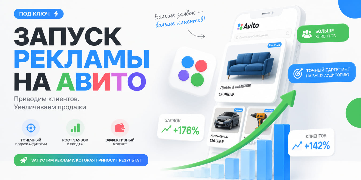 Реклама на Авито
