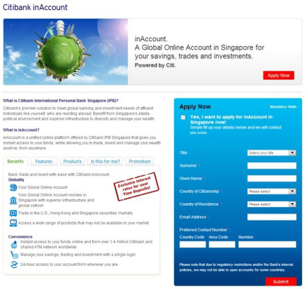 Сингапурское подразделение Citibank не предложило клиентам четкого VP