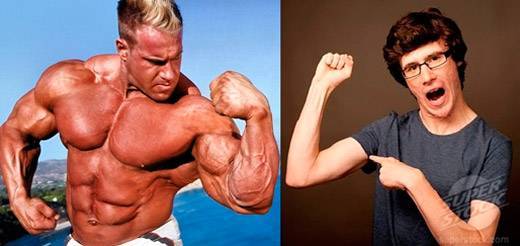 Слева: каким вы представляете себя в этом диалоге. Справа: каким увидел вас новый друг