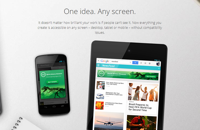 Адаптивность Html-баннеров