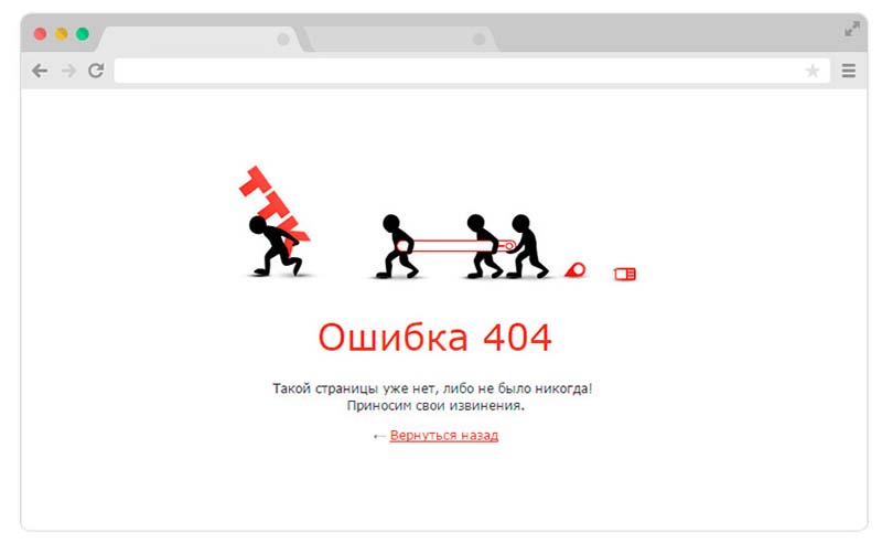 Ошибка 404: как оформить её правильно?