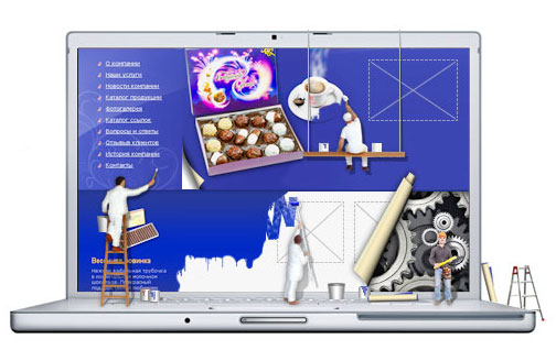 заказать дизайн сайта в профессиональной веб студии