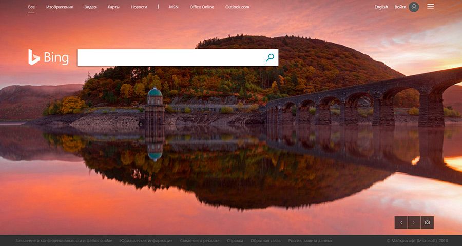 Продвижение сайта в Bing