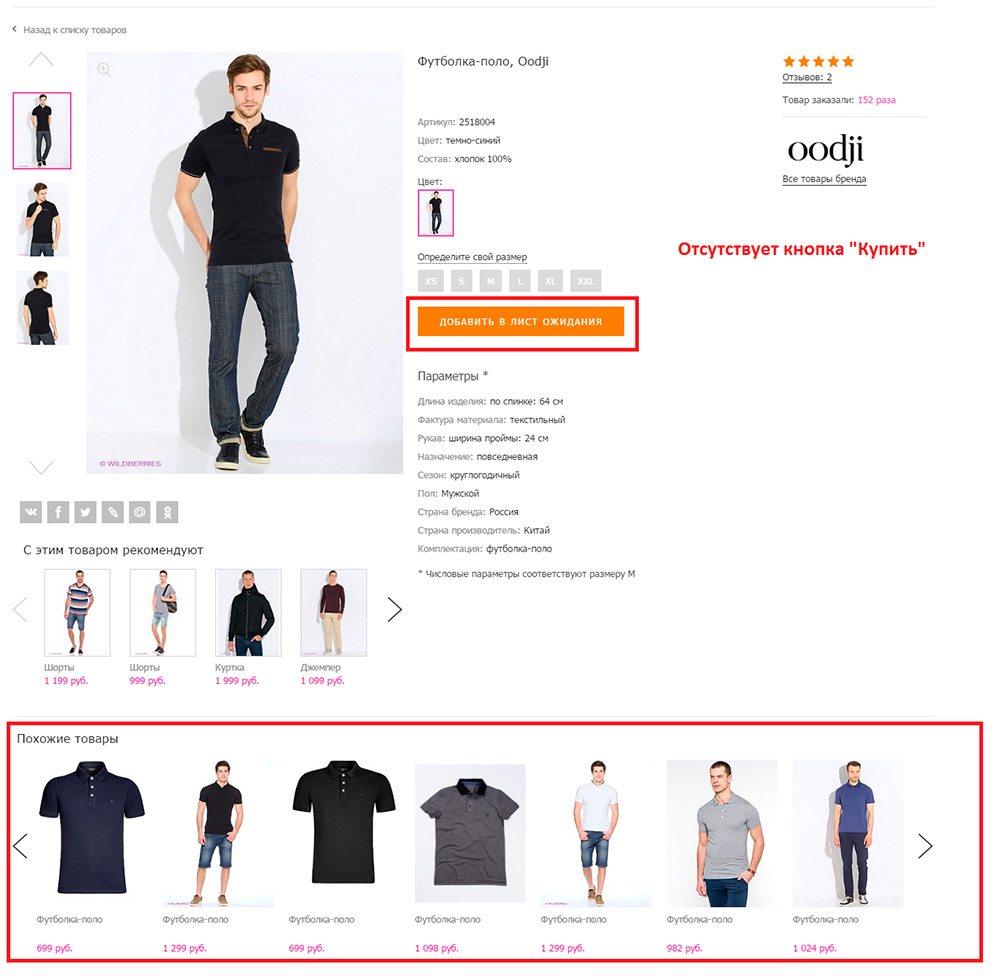 Карточки товара: нужны ли они, если позиции нет в наличии?